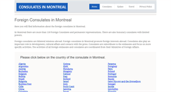 Desktop Screenshot of consulate-montreal.com